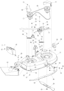 Page A Diagram and Parts List for 13A1760F700 2005 Yard Machines Lawn Tractor